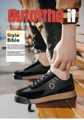 Men Luxury Leather Sneakers 2024