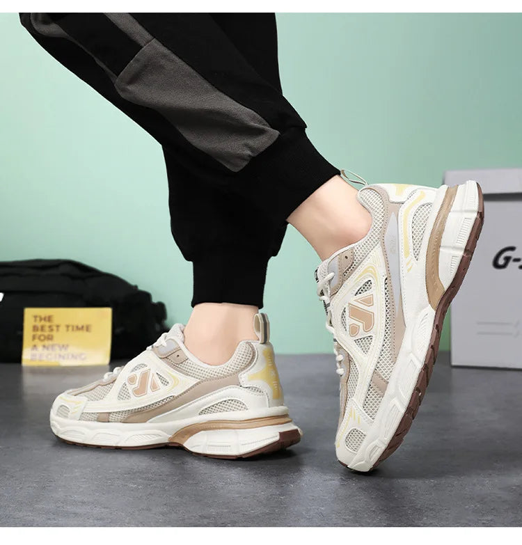 Men Breathable Running Sneakers 2026